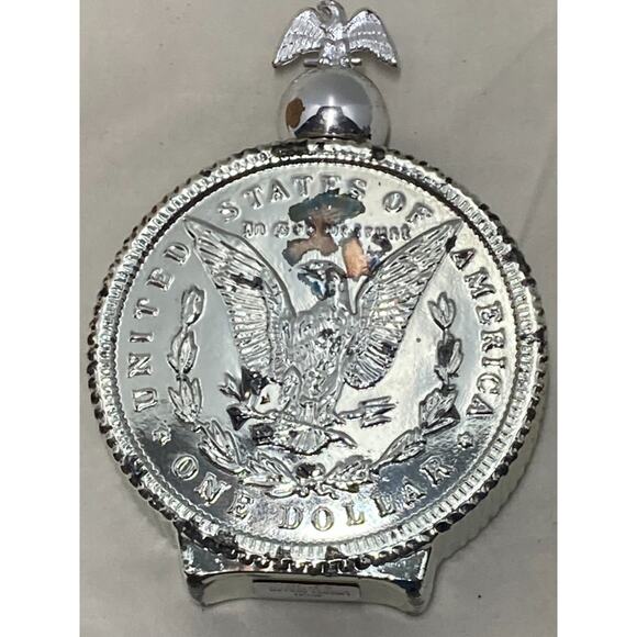 Lot of 5 Avon Men's Wild Country Cologne Bottles Coins, Log Cabin, 8-Ball & More - Picture 9 of 16